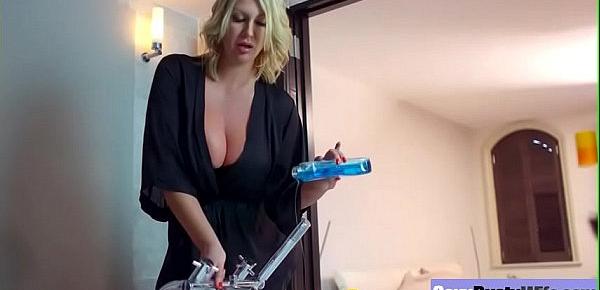  Sex Tape With Gorgeous Busty Hot Housewife (Leigh Darby) video-12
